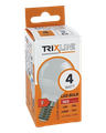 LED žiarovka Trixline 4W 360lm E14 P45 teplá biela