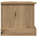 vidaXL Úložné boxy dub artisan 30x50x28 cm kompozitné drevo