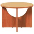 vidaXL Konferenčný stolík Včelí hnedý 50 x 50 x 35 cm Borovicový masív