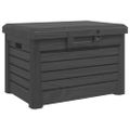 vidaXL Vonkajší box na vankúše antracit 73x50,5x46,5 cm polypropylén