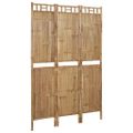 vidaXL Paraván s 3 panelmi bambusový 120x180 cm
