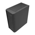 Počítačová skrinka Darkflash DK351 + 4 ventilátory (čierna)