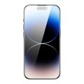 Tvrdené sklo Baseus Corning pre iPhone 14 Pro so zabudovaným prachovým filtrom