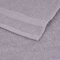 vidaXL Saunové osušky FROGN 2 ks sivé 80x200 cm 360 g/m²