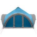 vidaXL Tipi stan so strechou Modrá Pre 6 osôb Polyester a oceľ
