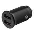 DELTACO USB-CAR124, Autonabíjačka 2x USB 2.0, či