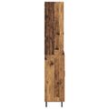 vidaXL Highboard 2 ks Staré drevo 69,5 x 32,5 x 180 cm