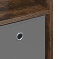 vidaXL Servírovacia skriňa Dymová dub 102 x 31 x 99,5 cm