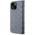 Puzdro Karl Lagerfeld pre iPhone 14 6,1" KLBKP14SSAKLHPG strieborná BT Saffiano Mono