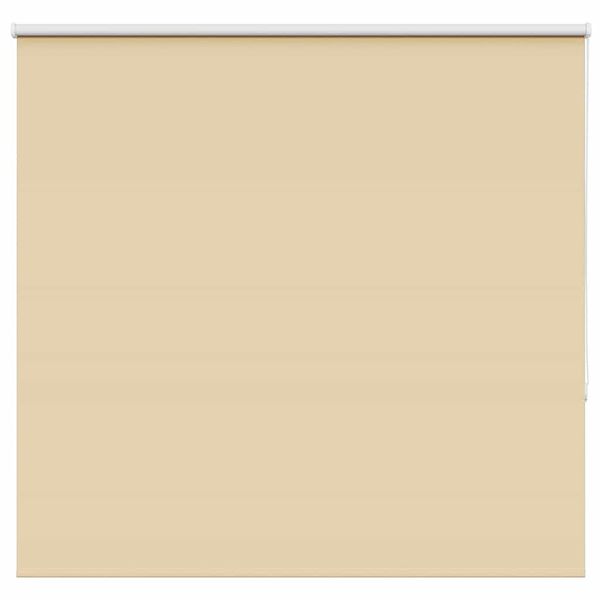 vidaXL roleta Blackout Béžová 145x130cm Šírka látky 141,6 cm Polyester