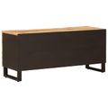 vidaXL TV skrinka Hnedá 105 x 33 x 46 cm Masívne mango drevo