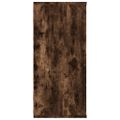 vidaXL Knižnica/komoda dymový dub 66x30x98 cm spracované drevo