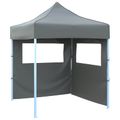 vidaXL Párty stan 200 x 200 x 315 cm Antracitová Oxfordská látka