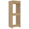 vidaXL Kabinet na práčku s úložiskom Remeselný dub 67,5 x 68 x 200 cm