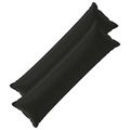 vidaXL Poťah na podložku 2 ks HOUTEN Čierna 40 x 145 cm Polyester