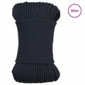vidaXL Lano na čln 0.4 mm 50 m Královská modrá Polyester