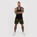 Šortky Vertical Military Green - GymBeam, veľkosť S