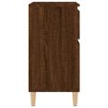 vidaXL Komoda hnedý dub 60x35x70 cm spracované drevo