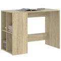 vidaXL Stôl dub somoma 102x50x75 cm kompozitné drevo