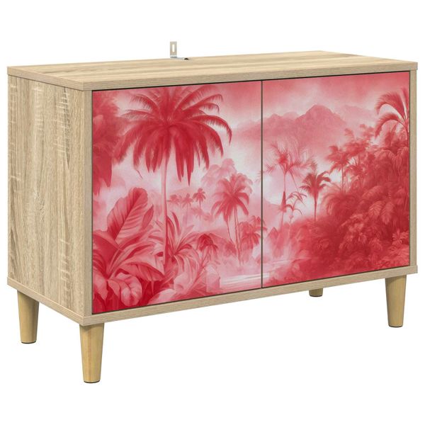vidaXL TV skrinka AACHEN 69 x 33 x 50 cm Sonoma Kompozitné drevo