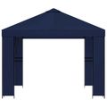 vidaXL Altánok 3 x 3 m Modrá Polyester a oceľ 190 gsm