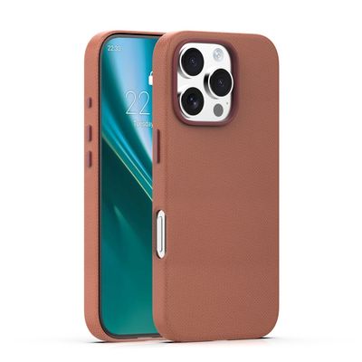 Obal Etteri Elegant Mag pre iPhone 16 Pro 6,3" hnedý