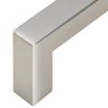 vidaXL Rukoväte na skrinku 5 ks strieborné 320 mm nehrdzavejúca oceľ