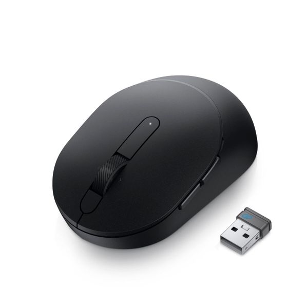 Dell MS5120W/Kancelárske/Optické/1 600 DPI/Bezdrátová USB/Čierna
