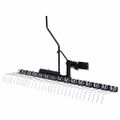 vidaXL Vertikutátor na kosačku 120 cm