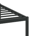 VidaXL Rám postele bez matraca Dub Sonoma 200x200 cm Konštrukcia dreva
