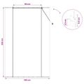 vidaXL Roleta Sivá 140 x 220 cm Bambus