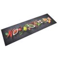 vidaXL Kuchynský koberec umývateľný Spices 45x150 cm zamat