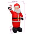 Nafukovaci Santa Claus 120 cm