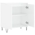 vidaXL Komoda vysoký lesk biela 60x35x70 cm spracované drevo