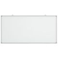vidaXL Magnetická biela tabuľa 60x30x1,7 cm hliník