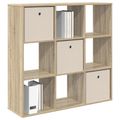 vidaXL Servírovacia skriňa Sonoma dub 102 x 31 x 99,5 cm