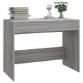 vidaXL Písací stôl, sivá sonoma 101x50x76,5 cm, kompozitné drevo