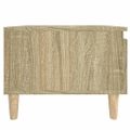 vidaXL Bočné stolíky 2 ks dub sonoma 50x46x35 spracované drevo