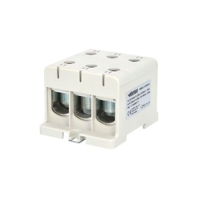 Svorka univerzálna UK 150/3 A, 320 A, 1pól., AL/CU, zakrytá, šedá, na DIN/panel /2090310