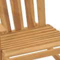 vidaXL Hojdacie kreslá Adirondack 2 ks masívne tíkové drevo