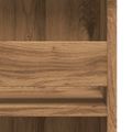 vidaXL barový stôl s úložným stojanom Artisan Dub 102x50x103,5 cm