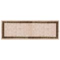 vidaXL Behúň MARSA Čierna 100 x 300 cm Polyester a PVC