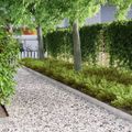 vidaXL Obrubník trávnika 4 ks 450 x 10 cm Nerezová oceľ Strieborná