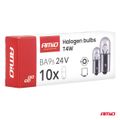 Halogénové žiarovky T4W 24V 4W BA9S 10ks.AMiO-04945