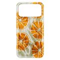 Módne letné puzdro pre iPhone 16 Pro Max 6,9" oranžové