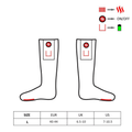 GLOVII Insoles, Vyhrievané vložky, M