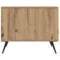 vidaXL Konferenčný stolík Dub artisan 49 x 50 x 40 cm Kompozitné drevo