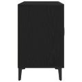 vidaXL Servírovacia skriňa Čierny dub 100 x 36 x 60 cm