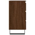 vidaXL Nočné stolíky 2 ks hnedý dub 40x35x69 cm kompozitné drevo