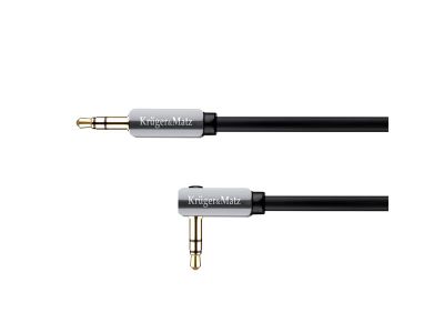 Kábel Jack 3,5mm konektor/Jack 3,5mm konektor 1m KRUGER & MATZ KM0312